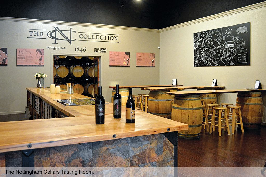 The Nottingham Cellars Tasting Room.