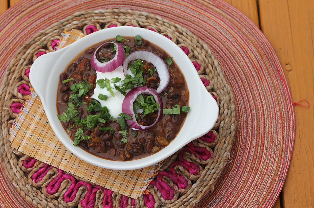 Creamy, Well-Seasoned Black Beans